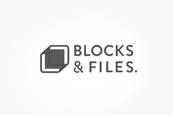 A Blocks & Files logo