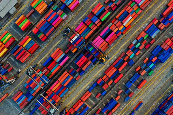 A photo of multiple containers