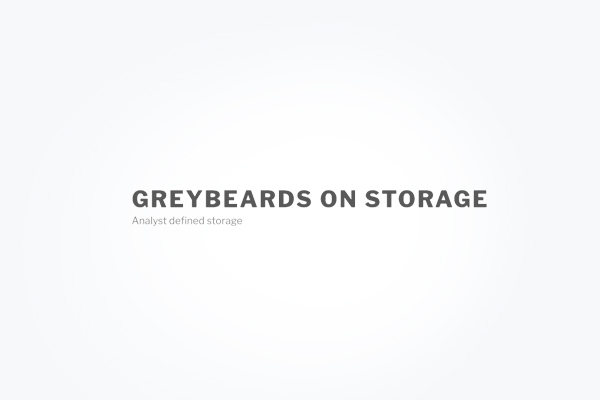A photo of GreyBeards on Storage logo